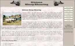 Gietzen Sheep Shearing