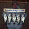 Kansas Crapppie Angler - Mike Simpson - Shows off more Slab Crappies caught on Crappie Magic Crappie Tackle