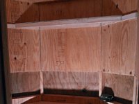 NCM 0208  Shelving installed.