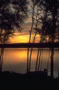 Fishing - Sunset on the Lake again!